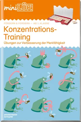 Produktbild von miniLÜK. Konzentrationstraining