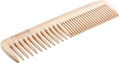 Produktbild von Holzkamm mittel/fein 19 cm aus Buchenholz