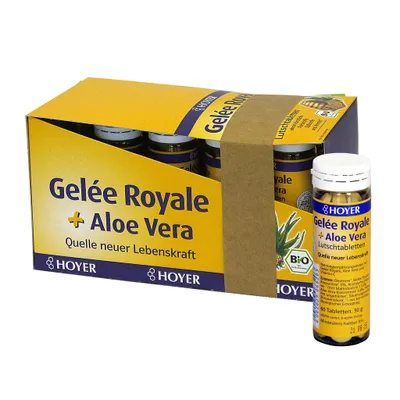 Produktbild von Gelée Royale & Aloe Vera Lutschtabletten, 30 g x 8, 8 Stück/Packung