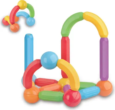 Obrázek produktu pro Magnetická stavebnice 25 dílků