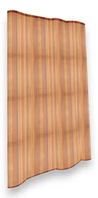 Obrázek produktu pro Venkovní záclonová síť proti komárům z polyesteru, 150 x 250 cm – oranžová