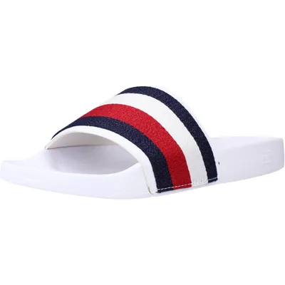 Produktbild von Chanclas Mujer TOMMY HILFIGER SHIMMERY RIBBON POOL COLOR Weiß YBRWHITE