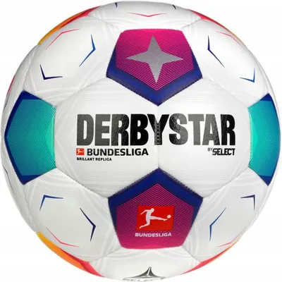 Obrázok produktu pre Select - Futbalová lopta „DerbyStar Bundesliga 2023 Brilliant Replica“ PP3853 (5) (biela)
