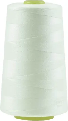 4572m Overlockgarn Nähgarn Polyester Overlock Artikel 3v10 verkehrsweiß