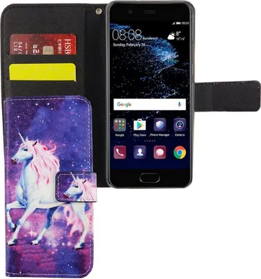 Produktbild von Handyhülle Tasche für Handy Huawei P10 Einhorn Magic