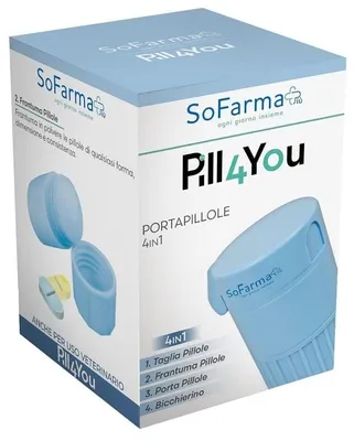 Produktbild von PILL4YOU: TABLETTENDOSIERER 4-IN-1 von SOFARMAPIU'
