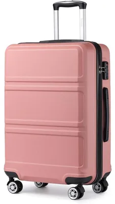 Productafbeelding van Koffer, trolley, reiskoffer, XL (74 cm), roze goud