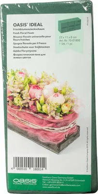Produktbild von Nasssteckschaum für Frischblumen Gestecke Dekoration
