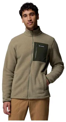 Produktbild von Columbia Jasper Ridge™ Pebbled Fleece Mit Durchgehendem Reißverschluss Grün S Mann Grün S
