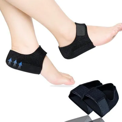Obrázek produktu pro Vložky do bot – Podpůrné vložky – Gelové vložky na patu – Pro plantární fasciitidu – Pro bolesti paty a zánět Achillovy šlachy – Chrániče a vložky pro muže i ženy – 1 pár