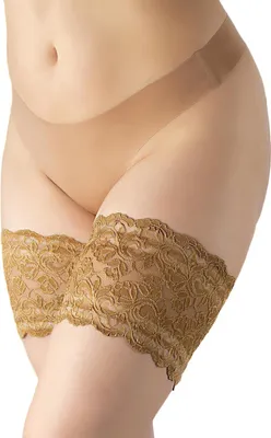 Produktbild von BANANALU Anti-Reibung Oberschenkelbänder Spitzen mit 4 Silikonstreifen Positive Anti-Chafing bands Daino XXL