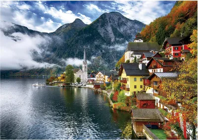 Image de Educa Hallstatt Autriche Puzzle 1500 pièces Multicolore One Size