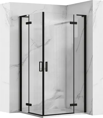 Produktbild von Rea Duschkabine Hugo 80X90 Black