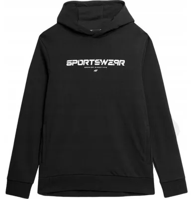 Produktbild von 4F - "4FSS23TSWSM266" Kapuzenpullover für Herren PP1684 (XXL) (Schwarz)