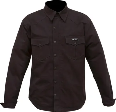 Image de Chemise de moto Merlin Hayes Motorcycle, noir, S
