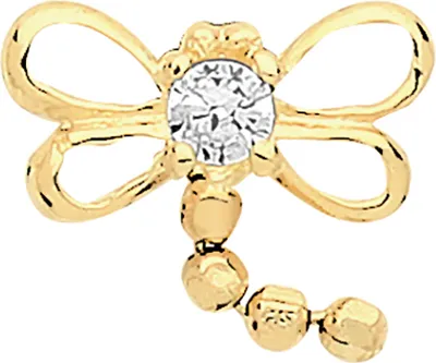 Image de Clou d’oreille cartilage unique Femme Or 375/1000 avec Oxyde de Zirconium - 5mm*6mm; TRS26021