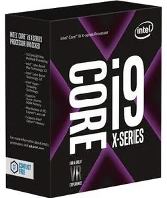 Produktbild von Intel Core i9-7940X, Intel® Core™ i9 der Produktreihe X, LGA 2066 (Socket R4), Einschub, Intel, i9-7940X, 3,1 GHz