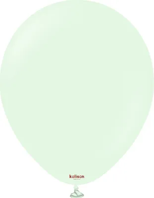 Obrázek produktu pro Kalisan Macaron Pale Green balónky, zelené, 30 cm, 100 ks.