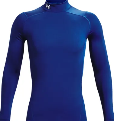 Immagine prodotto di Under Armour Uomo ColdGear® Armour Compression Mock LS - 1366072, Farbe:Blau, Textil:M
