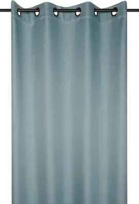 Produktbild von STOF | Gardinen - COPENHAGUE - 140x260 cm - Blau - Halbverdunkelnd - Elegantes Design