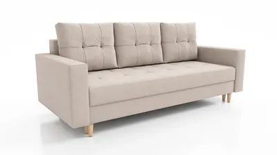 Zdjęcie produktu dla Kanapa Sofa Scandi rozkładana funkcja spania pojemnik na pościel Paros 02 Meble Iwmar