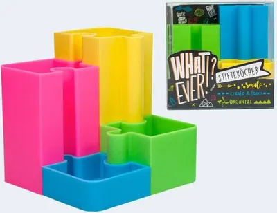 Produktbild von Trendhaus 945556 Stifteköcher Puzzle-It - 10 x 10 x 10 cm