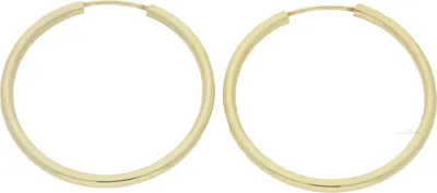 Produktbild von Creolen Silber 925 Gold plattiert JL16-06-0379 JuwelmaLux