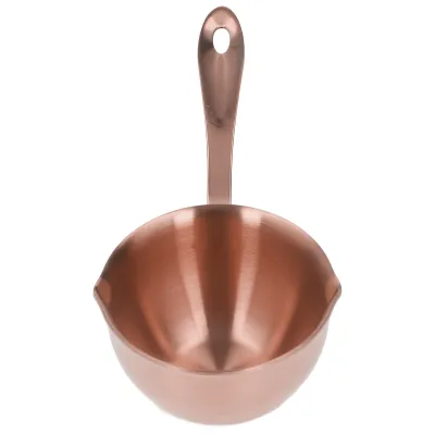 Image de Poêle à fondre,Poêle à huile chaude,Poêle à chocolat au lait,Poêle en acier inoxydable,Poêle avec bec verseur,Poêle