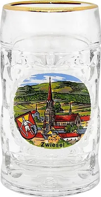 Produktbild von Mini Maßkrug 4 cl mit Motiv Zwiesel