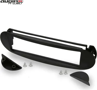Produktbild von Audioproject A385 - Radioblende 1-DIN kompatibel für VW NEW Beetle 1998 - 2011 Auto-Radio Blende Einbaurahmen schwarz