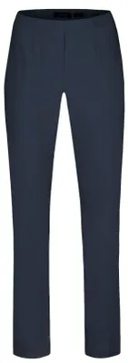 Produktbild von Robell Damen Schlupfhose Rose 7/8 Slim Fit Blau Stretch elastischer Bund