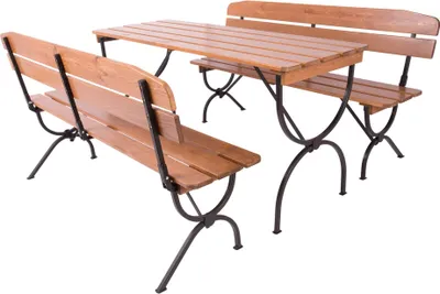 Immagine prodotto di Set da giardino in legno BRAVO - 180 cm