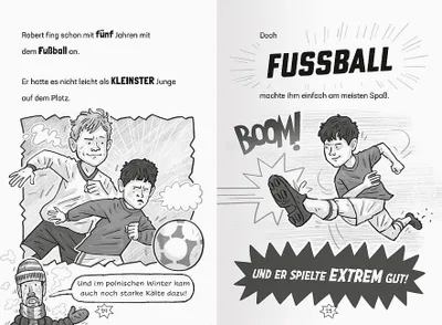 Produktbild von Fußball-Stars - Alles über Lewandowski. Vom Fußball-Talent zum Megastar