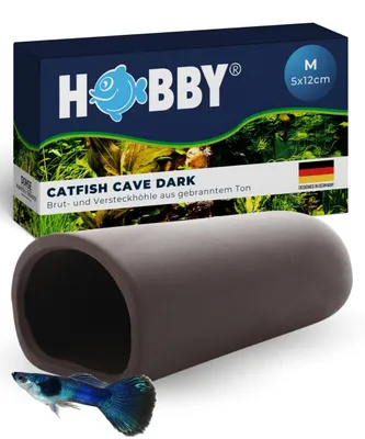 Productafbeelding van Hobby Kattenvisgrot M, 5x12 cm, donker