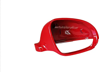 Produktbild von Spiegelkappe Abdeckung Gehäuse lackiert rechts Für SUPERB GOLF V JETTA GOLF PLUS PASSAT SHARAN rot LY3D