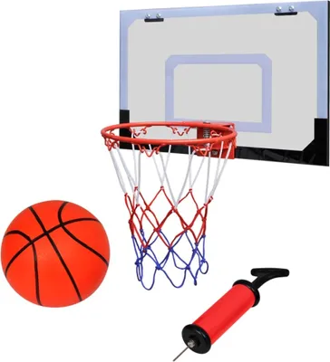 Produktbild von Mini Basketballkorb Set mit Ball und Pumpe- Innenbereich