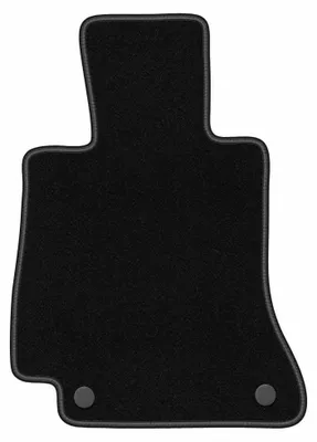Image de Tapis conducteur en moquette noir pour Mercedes E W213 2015-