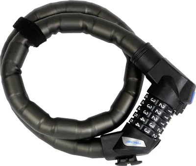 Obrázok produktu pre FISCHER 85860 Zámok na bicykel FISCHER, dĺžka: 900 mm, čierny