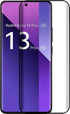 Image de Film de protection d'écran incurvé Xiaomi Redmi Note 13 Pro Plus 5G, transparent, taille unique