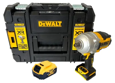 Zdjęcie produktu dla Akumulatorowy klucz udarowy DeWalt DCF 961 NT 18 V 1632 Nm 1/2" bezszczotkowy + 1x akumulator 5,0 Ah + TSTAK - bez ładowarki