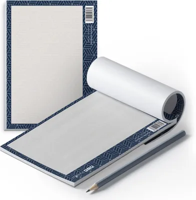 Produktbild von itenga Notizblock Geometrie DIN A6 quer 50 Blatt