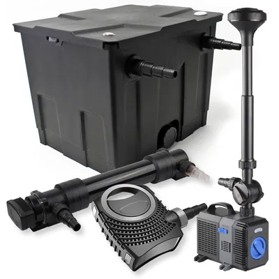 Obrázok produktu pre SunSun 1-komorový filtračný set 12000l 36W UVC jazierkový čistič NEO10000 80W čerpadlo fontána