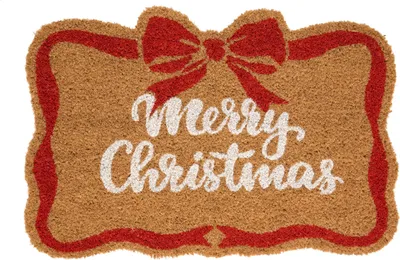 Obrázek produktu pro Kokosová rohožka MERRY CHRISTMAS, rozměry 60 x 40 cm