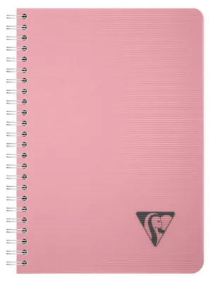 Obrázok produktu pre Clairefontaine 327504C Clairefontaine Spiralbuch LINICOLOR, DIN A5, petalrosa