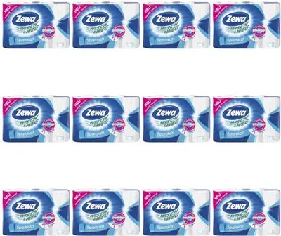 Produktbild von Zewa Wisch & Weg Küchenrolle Sparblatt Nassfest 4 x 74 Tücher 12er pack