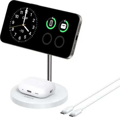 Immagine prodotto di Caricabatterie Anker Accessori di ricarica MagGo 15W Magsafe Ricarica rapida induttiva compatibile con iPhone