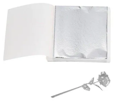 Productafbeelding van Imitatie blikfolie, 100 stuks, 8,5 x 8 cm, voor knutselen en decoreren