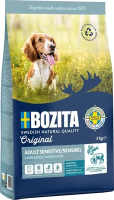 Zdjęcie produktu dla BOZITA Original Sensitive Digestion Lamb and rice - sucha karma dla psów - 3kg