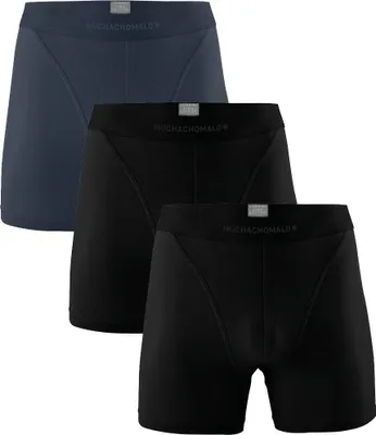 Produktbild von Muchachomalo Herren Boxershorts – 3er Pack – Baumwolle Stretch – Bequeme Unterwäsche – Größe XXL - U-PIMA1124-35