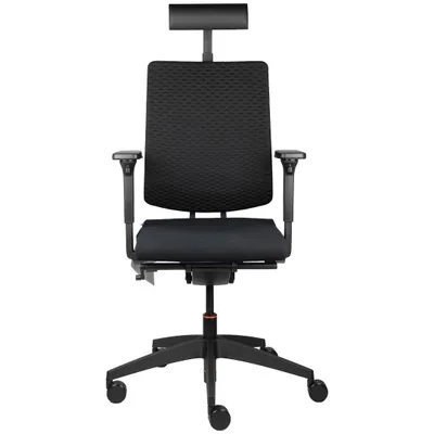 Produktbild von Sedus Black Dot Air Bürodrehstuhl, BD-125, 3D-Strickpolster, hohe Rückenlehne, Konfiguration für große Personen ab 195cm Körpergröße